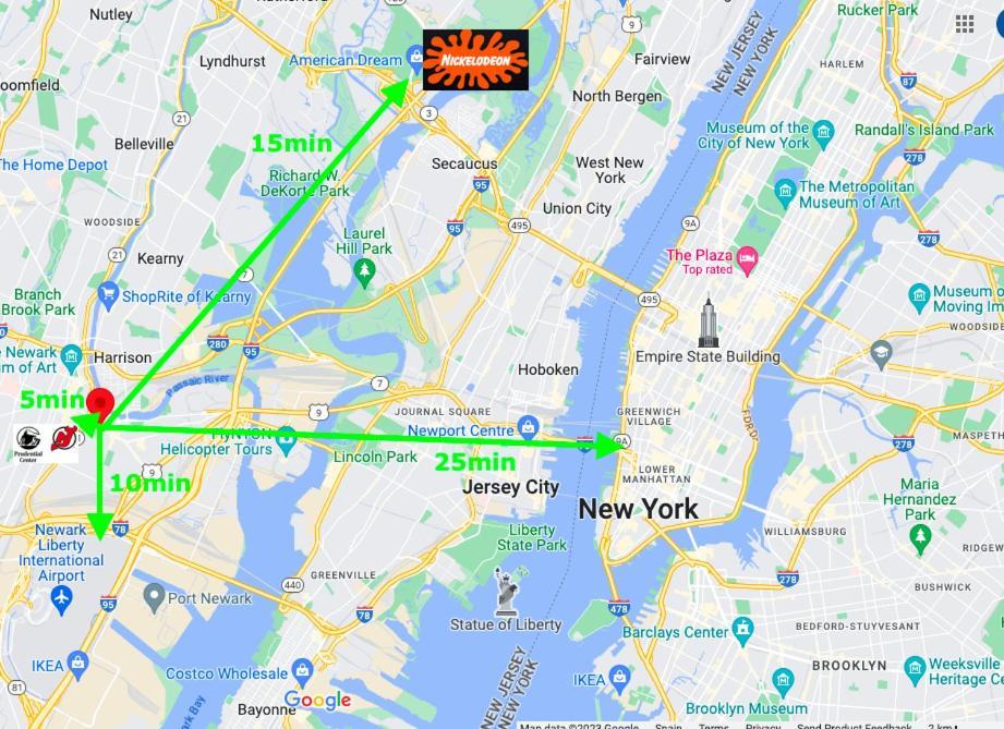 Best Room To Visit Nyc-Subway Access Ньюарк Екстер'єр фото